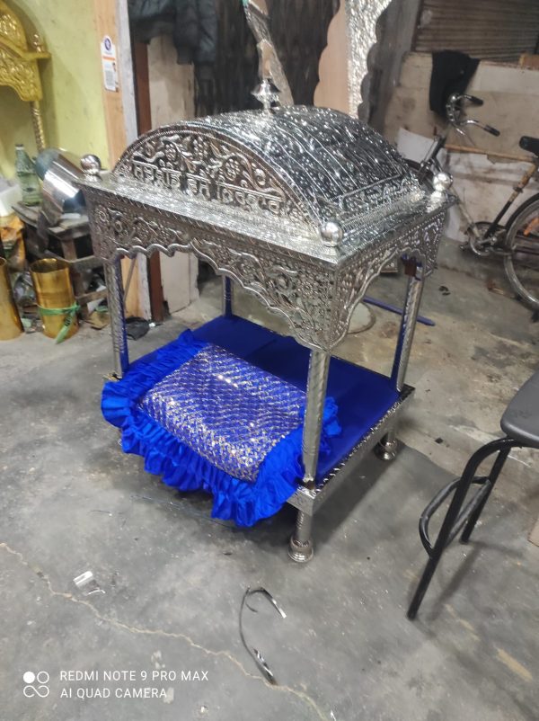 Palki Sahib Medium Size Steel Engraved - Image 4